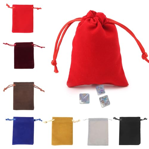 GADAW Hochwertige Würfel Taschen Tarot Tarots Kordelstring Taschen Schmucktasche Flanell Geschenktasche 13x18cm/5.12x7.08in GADAW Hochwertige Würfel Taschen Tarot Tarots Kordelstring Taschen Schmucktasche Flanell Geschenktasche 13x18cm/5.12x7.08in von GADAW