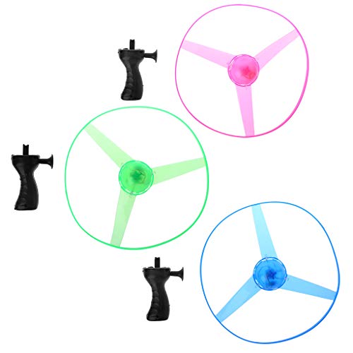 GADAW LED Blinkende Kunststoff Zugschnur Fliegende Untertasse Propeller Spielzeugscheibe Hubschrauber GADAW LED Blinkende Kunststoff Zugschnur Fliegende Untertasse Propeller Spielzeugscheibe Hubschrauber von GADAW