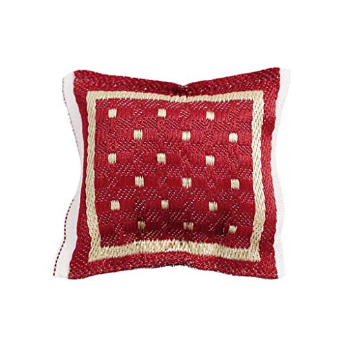 GADAW Rotes Kissen Maßstab 1:12 Für Puppenhaus Sofa Couch Miniatur Schlafzimmermöbel GADAW Rotes Kissen Maßstab 1:12 Für Puppenhaus Sofa Couch Miniatur Schlafzimmermöbel von GADAW