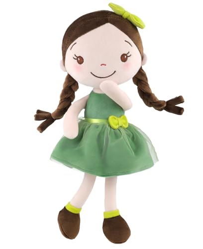 GAGAKU Weiche Plüsch-Babypuppe für Mädchen (12 Zoll) – Mein erstes Babypuppengeschenk für 1-jährige Mädchen, Kleinkinder und Säuglinge, maschinenwaschbares Stoffpuppenspielzeug von GAGAKU