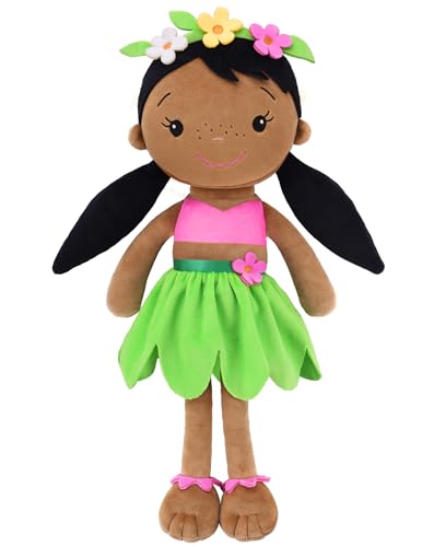 GAGAKU Weiche Stoffpuppe 40cm Schutzengel Puppen, Taufgeschenk für Baby Mädchen Kuscheltier Glücksbringer für Kinder im Alter von 3-5 Jahren - Indisches Mädchen GAGAKU Weiche Stoffpuppe 40cm Schutzengel Puppen, Taufgeschenk für Baby Mädchen Kuscheltier Glücksbringer für Kinder im Alter von 3-5 Jahren - Indisches Mädchen von GAGAKU
