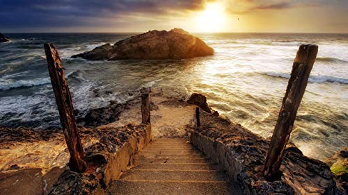 GAGALAM Intellektuelles Spiel Adults Puzzle 1000 Pieces Seaside Storm Classic Wood Puzzle Klassische Puzzle 1000 Teile GAGALAM Intellektuelles Spiel Adults Puzzle 1000 Pieces Seaside Storm Classic Wood Puzzle Klassische Puzzle 1000 Teile von GAGALAM