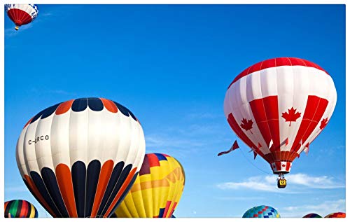 GAGALAM Puzzel Für Erwachsene 1500 Teile Heißluftballon des Blauen Himmels Home Art Deco-Malerei von GAGALAM