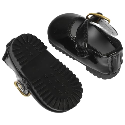 GALPADA 1 Paar Mini Bjd Schuhe für Puppen Elegante Leder Schuhe für Mädchen Bjd Puppen für Kreative Kleider Spielideen für Teenager von GALPADA