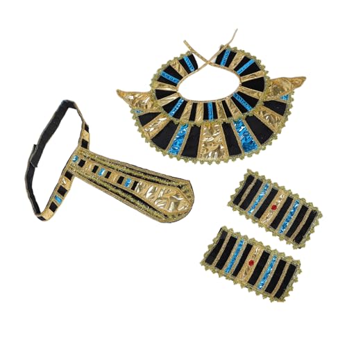GALPADA 1 Satz Ägyptische -dekoration Rollenspiel Cosplay König Kostümzubehör Königskostüm Herren Rollenspielparty Partyzubehör Ägypten-kostüm Halloween-rollenspiel Polyester GALPADA 1 Satz Ägyptische -dekoration Rollenspiel Cosplay König Kostümzubehör Königskostüm Herren Rollenspielparty Partyzubehör Ägypten-kostüm Halloween-rollenspiel Polyester von GALPADA