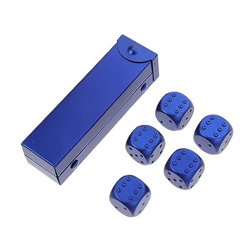 GALPADA 1 Satz Aluminium Würfelset für Spiele Kleine Leichte Dice Requisiten für Partys Bars und Zuhause für Spielabende und Hochwertige Verarbeitung Einfach zu Bedienen GALPADA 1 Satz Aluminium Würfelset für Spiele Kleine Leichte Dice Requisiten für Partys Bars und Zuhause für Spielabende und Hochwertige Verarbeitung Einfach zu Bedienen von GALPADA