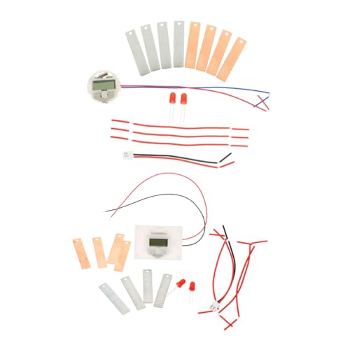 GALPADA 1 Satz DIY Obstbatterie Experimentierset für Schüler Teiliges Physik Kit mit Zink Kupferplatten zur Energieerzeugung aus Früchten für Kreative Experimente und Schulprojekte von GALPADA