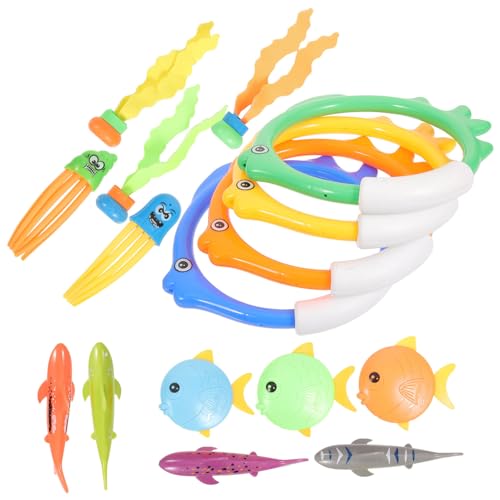 GALPADA 1 Satz Diving Toys Set für Teiliges Unterwasser mit Tauchringen und Stäben Farbenfrohes Wasserspielzeug für Pool und Schwimmspiele für Outdoor Aktivitäten GALPADA 1 Satz Diving Toys Set für Teiliges Unterwasser mit Tauchringen und Stäben Farbenfrohes Wasserspielzeug für Pool und Schwimmspiele für Outdoor Aktivitäten von GALPADA