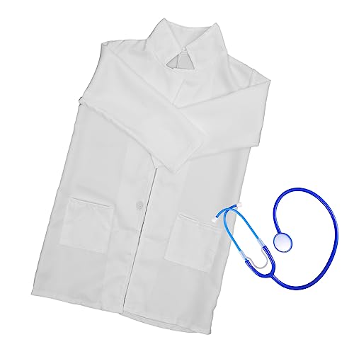GALPADA 1 Satz Doktorsimulation Stethoskop Arzt-Accessoires-Kostüm Krankenschwestern Kostüme Rollenspielset für Kleinkinder Arztkittel für Cosplay-Zubehör Baumwolle GALPADA 1 Satz Doktorsimulation Stethoskop Arzt-Accessoires-Kostüm Krankenschwestern Kostüme Rollenspielset für Kleinkinder Arztkittel für Cosplay-Zubehör Baumwolle von GALPADA