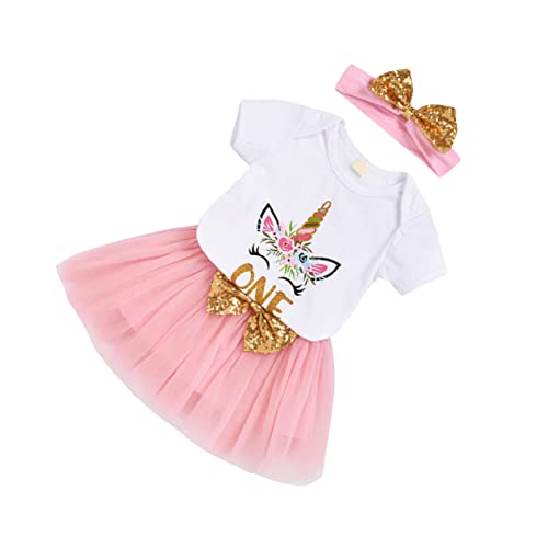 GALPADA Prinzessin Tutu Kleid Für Kostüm Mädchen Dress up Party Outfit Cosplay Kleidung 80cm von GALPADA