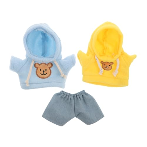 GALPADA 1 Satz Ersatz Hoodie Hose für Stofftier Süßes Outfit für Plüschbären zum Kreativen Ankleiden GALPADA 1 Satz Ersatz Hoodie Hose für Stofftier Süßes Outfit für Plüschbären zum Kreativen Ankleiden von GALPADA