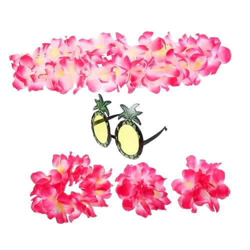 GALPADA 1 Satz Hawaiianische Lei Thema Geburtstag Tiki-party-dekorationen Ananas Luau-thema Girlande Alles Zum Geburtstag Aufkleber Hula-blumenkette Partydekorationen Tuch GALPADA 1 Satz Hawaiianische Lei Thema Geburtstag Tiki-party-dekorationen Ananas Luau-thema Girlande Alles Zum Geburtstag Aufkleber Hula-blumenkette Partydekorationen Tuch von GALPADA
