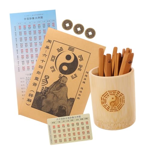 GALPADA 1 Satz Hexagramm -Werkzeug Weissagungsstäbe Bambus-Wahrsagespiel-Stab Chinesische Wahrsagestäbe Requisite für chinesische Wahrsagespiele Weissagungsspielstöcke GALPADA 1 Satz Hexagramm -Werkzeug Weissagungsstäbe Bambus-Wahrsagespiel-Stab Chinesische Wahrsagestäbe Requisite für chinesische Wahrsagespiele Weissagungsspielstöcke von GALPADA