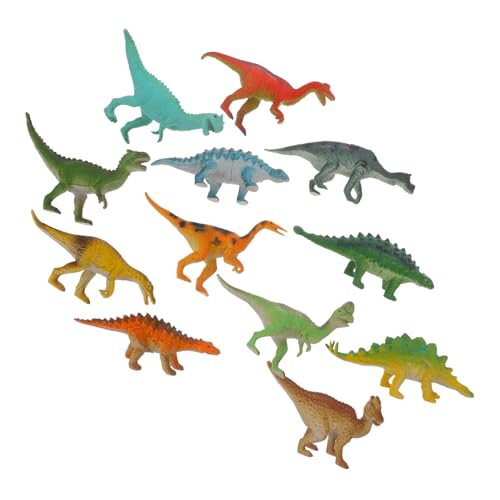 GALPADA Dinosaurier Spielzeug Satz für Kinder Simulationstier Kognitionsspielzeug Realistische Tiermodelle für Zuhause und Büro von GALPADA