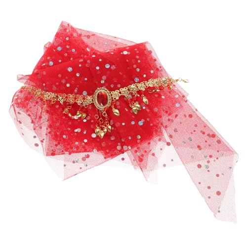 GALPADA 1 Satz Kopfbedeckungen Für Den Bauchtanz Kleid Schal Für Damen Bauchtanz-gesichtsschleier Strasskette Fälschung Braut- Frauen Kopfschmuck Für Den Bauchtanz Festival Rock Metall GALPADA 1 Satz Kopfbedeckungen Für Den Bauchtanz Kleid Schal Für Damen Bauchtanz-gesichtsschleier Strasskette Fälschung Braut- Frauen Kopfschmuck Für Den Bauchtanz Festival Rock Metall von GALPADA