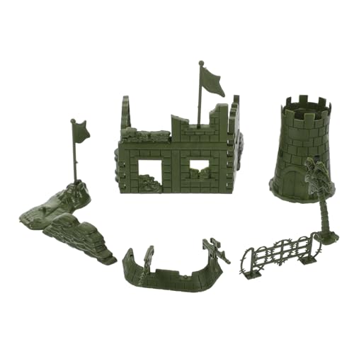 GALPADA 1 Satz Militärspielzeug Set für Realistischen Soldatenfiguren Panzer und Zubehör für Kreative Sandkasten Szenen und Dekoration für Geburtstagsgeschenke und Sammler von GALPADA