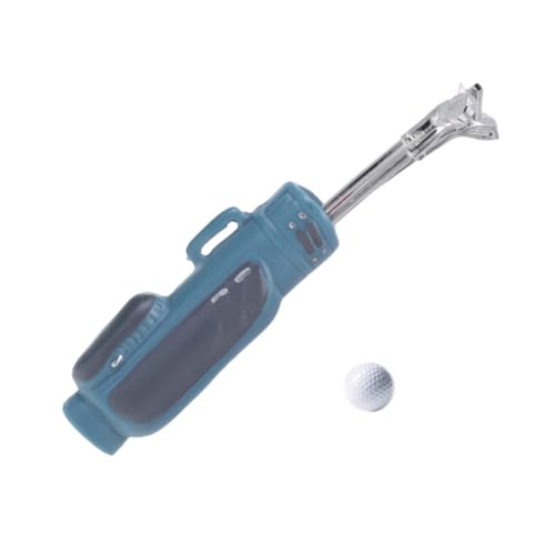 GALPADA Kleiner Golf Satz für Puppenhaus Dekoratives Golfspielzeug Selbstgemacht Puppenhaus Zubehör Bruchfestes Miniatur Golfschläger Satz Indoor Golf Spiel für Kinder von GALPADA