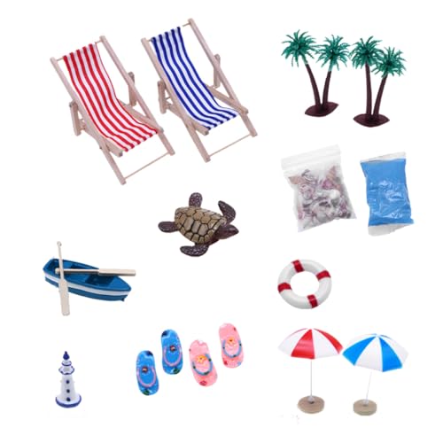 GALPADA 1 Satz Mini Strand Dekoration Set Strand Mikroaccessoires für Puppenhaus und DIY Garten für Sommerliche Szenen Langlebig und Detailgetreu GALPADA 1 Satz Mini Strand Dekoration Set Strand Mikroaccessoires für Puppenhaus und DIY Garten für Sommerliche Szenen Langlebig und Detailgetreu von GALPADA