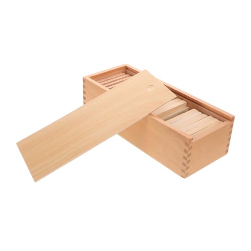 GALPADA 1 Satz Montessori Lehrmittel Frühkindliche Bildung -aktivitätsspielzeug Frühpädagogisches Neugeborene Sensorische Spielzeuge Sinnesröhre Beige Holz GALPADA 1 Satz Montessori Lehrmittel Frühkindliche Bildung -aktivitätsspielzeug Frühpädagogisches Neugeborene Sensorische Spielzeuge Sinnesröhre Beige Holz von GALPADA