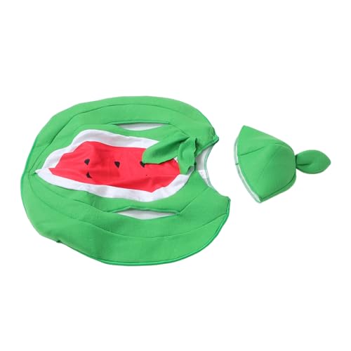 GALPADA 1 Satz Obstkostüm Für Statuenvögel Figur Vögel Spielzeugvögel Kleidung Aus Wassermelonen Kostüme Für Groovig Party Interaktives Vogelkind Speichern Polyester von GALPADA