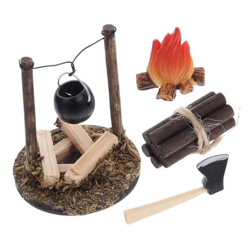 GALPADA 1 Satz Puppenhaus-Deckenofen-Ornamente Miniatur-Lagerfeuer Dollhouse Dekorationen Dekoration für Puppenhäuser Küchenzubehör für Puppenstuben Lagerfeuer Miniaturofen Holz GALPADA 1 Satz Puppenhaus-Deckenofen-Ornamente Miniatur-Lagerfeuer Dollhouse Dekorationen Dekoration für Puppenhäuser Küchenzubehör für Puppenstuben Lagerfeuer Miniaturofen Holz von GALPADA