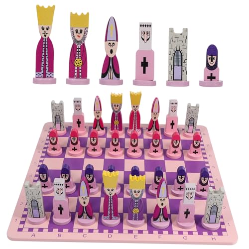 GALPADA 1 Satz Puzzle -Schachspielzeug schachspiel Schachbrett Zielstrebigkeit Erwachsene Reisen Schachspielzeug für Lernspielzeug für Käse hölzern Violett GALPADA 1 Satz Puzzle -Schachspielzeug schachspiel Schachbrett Zielstrebigkeit Erwachsene Reisen Schachspielzeug für Lernspielzeug für Käse hölzern Violett von GALPADA