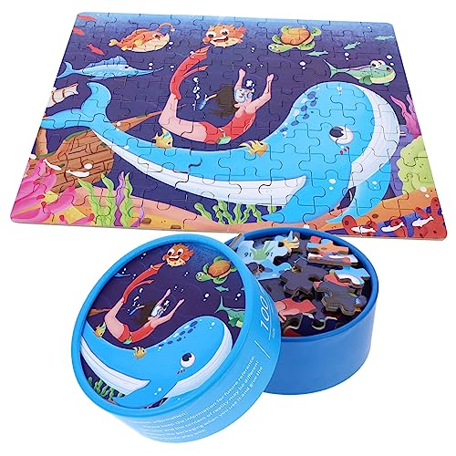 GALPADA 1 Satz Puzzle für Papier Puzzles für Kleinkinder Pädagogisches für Jahre Unterwasserwelt Fördert Motorische Fähigkeiten und Logisches von GALPADA