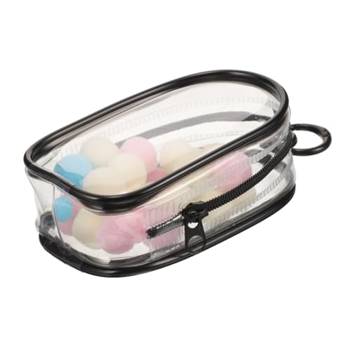 GALPADA 1 Satz Transparent Puppen Aufbewahrungstasche Praktische Tragetasche für Puppen und Zubehör Leicht und Kompakt für Unterwegs mit Abnehmbaren Ornamenten und Staubschutz von GALPADA