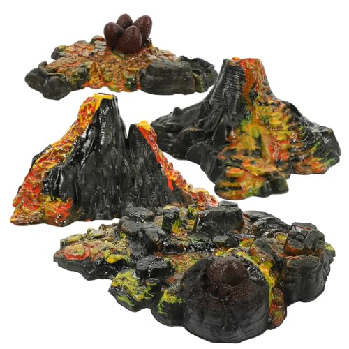 GALPADA 1 Satz Vulkanmodell Kindervulkan Bausatz Vulkan Für Aquariumform Großer Sand Kleiner Vulkan Spielzeugmodell Simulation Vulkanschmuck Vulkandekoration Vulkanstatue von GALPADA