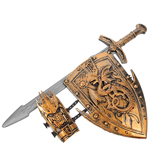 GALPADA 1 Set Kinderspielzeug Und Schild Halloween Rüstung Requisite Link Kostüm Für Kits Für Spiel Und Schild Schwerter Kostüme Kinderkleid Cosplay Kostüm Für Kunststoff von GALPADA