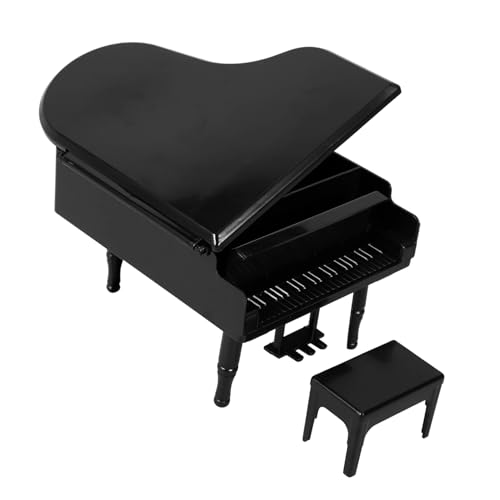 GALPADA 1 Set Miniatur Puppenhauszubehör Klavierspielzeug Klavier Im Maßstab 112 Puppenhausmöbel Und Zubehör Puppenhausmöbel Dekorationsinstrumente Mini Hausdekor Pp Schwarz GALPADA 1 Set Miniatur Puppenhauszubehör Klavierspielzeug Klavier Im Maßstab 112 Puppenhausmöbel Und Zubehör Puppenhausmöbel Dekorationsinstrumente Mini Hausdekor Pp Schwarz von GALPADA