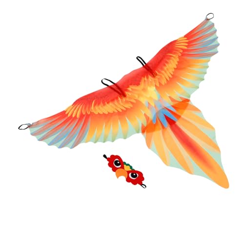 GALPADA 1 Set Papageien Themen Umhang Für Cosplay Kostü Mit Vogel Cape Und Kopfschmuck Für Partys Und Aufführungen GALPADA 1 Set Papageien Themen Umhang Für Cosplay Kostü Mit Vogel Cape Und Kopfschmuck Für Partys Und Aufführungen von GALPADA