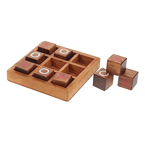 GALPADA 1 Set Schachspielzeug Passende Für Kleinkinder Spielbrett Brettspiel Kinderbrettspiele Spiel Familienspiele Familienzehenbrettspiel Holz Kaffee GALPADA 1 Set Schachspielzeug Passende Für Kleinkinder Spielbrett Brettspiel Kinderbrettspiele Spiel Familienspiele Familienzehenbrettspiel Holz Kaffee von GALPADA