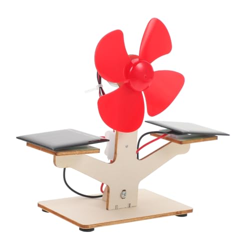 GALPADA 1 Set Solar Solar Wissenschaftsspielzeug Kinderspielzeug Ventilatoren Für Solarstrom Solarmodell Solar Windmühlenspielzeug Solarbetriebener Outdoor Solar von GALPADA