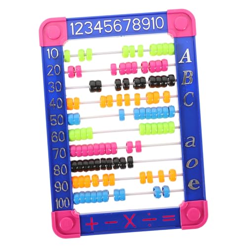 GALPADA 1 Stück Abakus Für Mathematik Lernspielzeug Kleinkind Zufälliges Mathematik Lernspielzeug Für Kleinkinder Pädagogisches Rechenspielzeug Kindergarten Zufällige Farbe von GALPADA