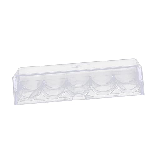 GALPADA 1 Stück Acryl Chip Aufbewahrungsbox mit Deckel Transparent für Poker Chips Sorgt für Ordnung Platzsparend und Robust Perfekter Organizer für Kleine Gegenstände GALPADA 1 Stück Acryl Chip Aufbewahrungsbox mit Deckel Transparent für Poker Chips Sorgt für Ordnung Platzsparend und Robust Perfekter Organizer für Kleine Gegenstände von GALPADA