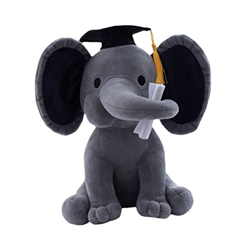 GALPADA 1 Stück Arztpuppe Ausgestopfter Elefant Abschlusspuppe Stofftier Elefant Groß Abschluss Stofftier 2022 Elefantenspielzeug Abschluss-Elefanten- Senior Plüsch Grau GALPADA 1 Stück Arztpuppe Ausgestopfter Elefant Abschlusspuppe Stofftier Elefant Groß Abschluss Stofftier 2022 Elefantenspielzeug Abschluss-Elefanten- Senior Plüsch Grau von GALPADA