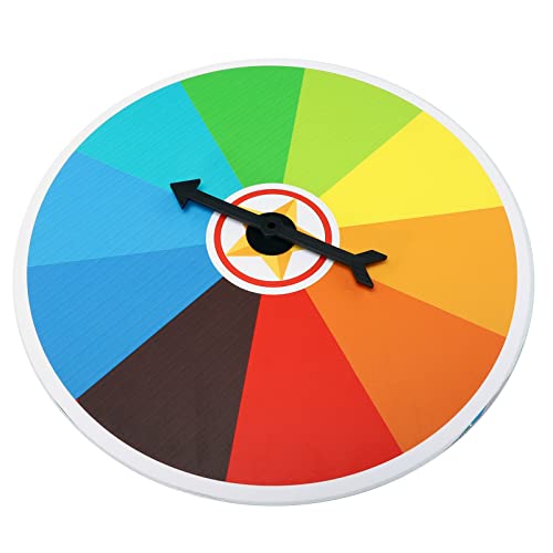 GALPADA 1 Stück DIY für Spiele Wandmontiertes Preisrad Tragbares Lotterierad für Partys Unterricht und Freizeitaktivitäten Wischfest und Leicht zu Reinigen für Erwachsene von GALPADA