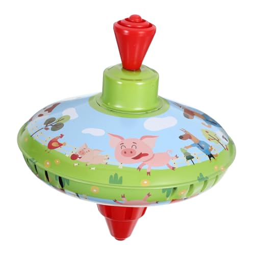 GALPADA 1 Stück Eisen Gyro Aus Blech Für Drehspielzeug Kinderspielzeug Lernspielzeug Für Kleinkinder Retro Cartoon Gyroskop Spiel Kinderspielzeug Grünes Eisenblech GALPADA 1 Stück Eisen Gyro Aus Blech Für Drehspielzeug Kinderspielzeug Lernspielzeug Für Kleinkinder Retro Cartoon Gyroskop Spiel Kinderspielzeug Grünes Eisenblech von GALPADA