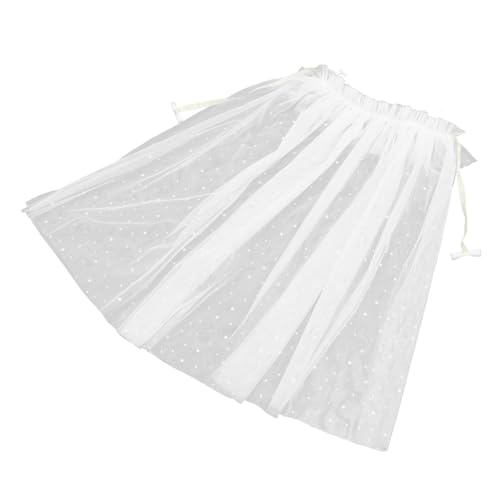 GALPADA 1 Stück Mädchen Weißer Umhang Cape Cosplay Kostüm für Prinzessinnen Kleid Party Requisiten Glitzer Umhang für Rollenspiele und Kostümpartys GALPADA 1 Stück Mädchen Weißer Umhang Cape Cosplay Kostüm für Prinzessinnen Kleid Party Requisiten Glitzer Umhang für Rollenspiele und Kostümpartys von GALPADA