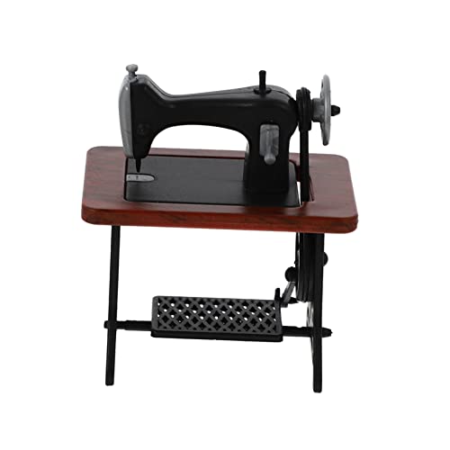 GALPADA 1 Stück Mini-Nähmaschine für kinderspielzeug House Decoration mini Stitcher mininähmaschine Mini-Hausnähmaschine Nähen nähmaschine Home-Desktop- Abs rot von GALPADA