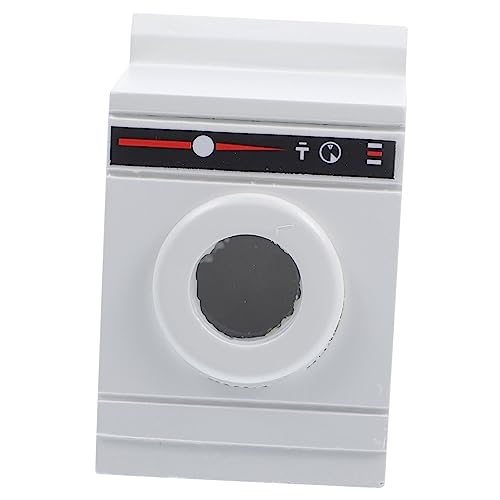 GALPADA 1 Stück Mini-Waschmaschinenmodell Waschmaschine kinderwaschmaschine Waschmaschine für Kid Toys Mini House Accessory entzückendes Waschmaschinenmodell Plastik Weiß GALPADA 1 Stück Mini-Waschmaschinenmodell Waschmaschine kinderwaschmaschine Waschmaschine für Kid Toys Mini House Accessory entzückendes Waschmaschinenmodell Plastik Weiß von GALPADA