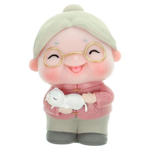 GALPADA 1 Stück Ornamente für Kuchendekoration Cheesecake Kuchen Geburtstag Puppenfiguren Großeltern Paar Ältere Gastgeschenke Hochzeit Statue in Form einer älteren Frau GALPADA 1 Stück Ornamente für Kuchendekoration Cheesecake Kuchen Geburtstag Puppenfiguren Großeltern Paar Ältere Gastgeschenke Hochzeit Statue in Form einer älteren Frau von GALPADA