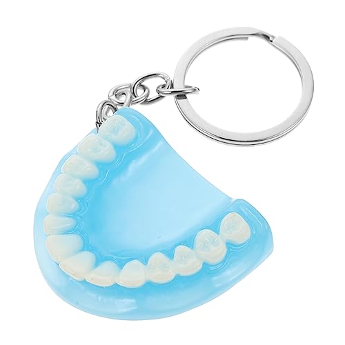 GALPADA 1 Stück Prothese Schlüsselanhänger Halloween -dekorationen Formbar Halloween-zeichen Zucht Aufhänger Kosmetik Halloween-hintergrund Gefälscht Mehrere Handy Lanyard Fleck Harz Blue von GALPADA