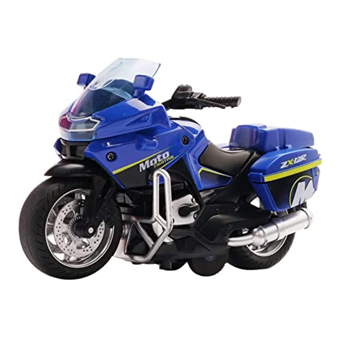 GALPADA 1 Stück Spielzeugauto mit Sound und Licht Bildungsspielzeug Zurückziehbares Motorradspielzeug Pull-Back-Motorrad Das Auto ist mit DREI Knopfbatterien vom Ag3 ausgestattet Blau GALPADA 1 Stück Spielzeugauto mit Sound und Licht Bildungsspielzeug Zurückziehbares Motorradspielzeug Pull-Back-Motorrad Das Auto ist mit DREI Knopfbatterien vom Ag3 ausgestattet Blau von GALPADA