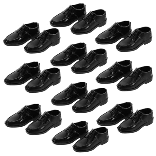 GALPADA 10 Paare Miniatur Puppenschuhe für Puppen Kunststoffschuhe für Männliche Figuren für Puppenhaus Dekorationen und Mikro Landschaften Detailreich und Benutzerfreundlich GALPADA 10 Paare Miniatur Puppenschuhe für Puppen Kunststoffschuhe für Männliche Figuren für Puppenhaus Dekorationen und Mikro Landschaften Detailreich und Benutzerfreundlich von GALPADA