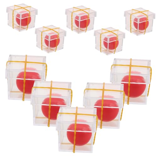 GALPADA 10 Sätze Ball Penetration Trick mit Transparenter Box Requisiten für Partys und Interaktionen für Anfänger und Profis GALPADA 10 Sätze Ball Penetration Trick mit Transparenter Box Requisiten für Partys und Interaktionen für Anfänger und Profis von GALPADA