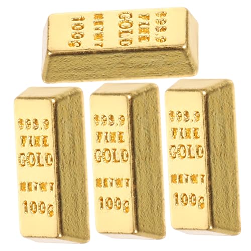 GALPADA 10 Stück Brics-Modell Winzig Sachen Modell Minibar Minibar-Modell Puppenhaus-Miniatur-Stein Ziegel Künstlich Mini- Kleine Puppenhaus-Steine Legierung Golden GALPADA 10 Stück Brics-Modell Winzig Sachen Modell Minibar Minibar-Modell Puppenhaus-Miniatur-Stein Ziegel Künstlich Mini- Kleine Puppenhaus-Steine Legierung Golden von GALPADA