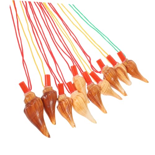 GALPADA 10 Stück Conch Whistle Kinderspielzeug Kleinkind Musikspielzeug Musikinstrumente Für Musikalische Conch Whistle Für Pfeifeninstrument Conch Whistle Outdoor Conch Whistle von GALPADA