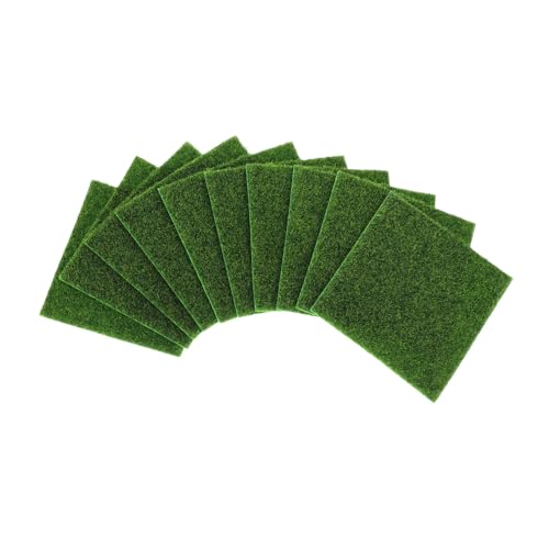 GALPADA 10 Stück Faux Grüne Wanddekoration für Bastelprojekte Simuliertes Gras für Miniaturgärten und Dekorationen GALPADA 10 Stück Faux Grüne Wanddekoration für Bastelprojekte Simuliertes Gras für Miniaturgärten und Dekorationen von GALPADA
